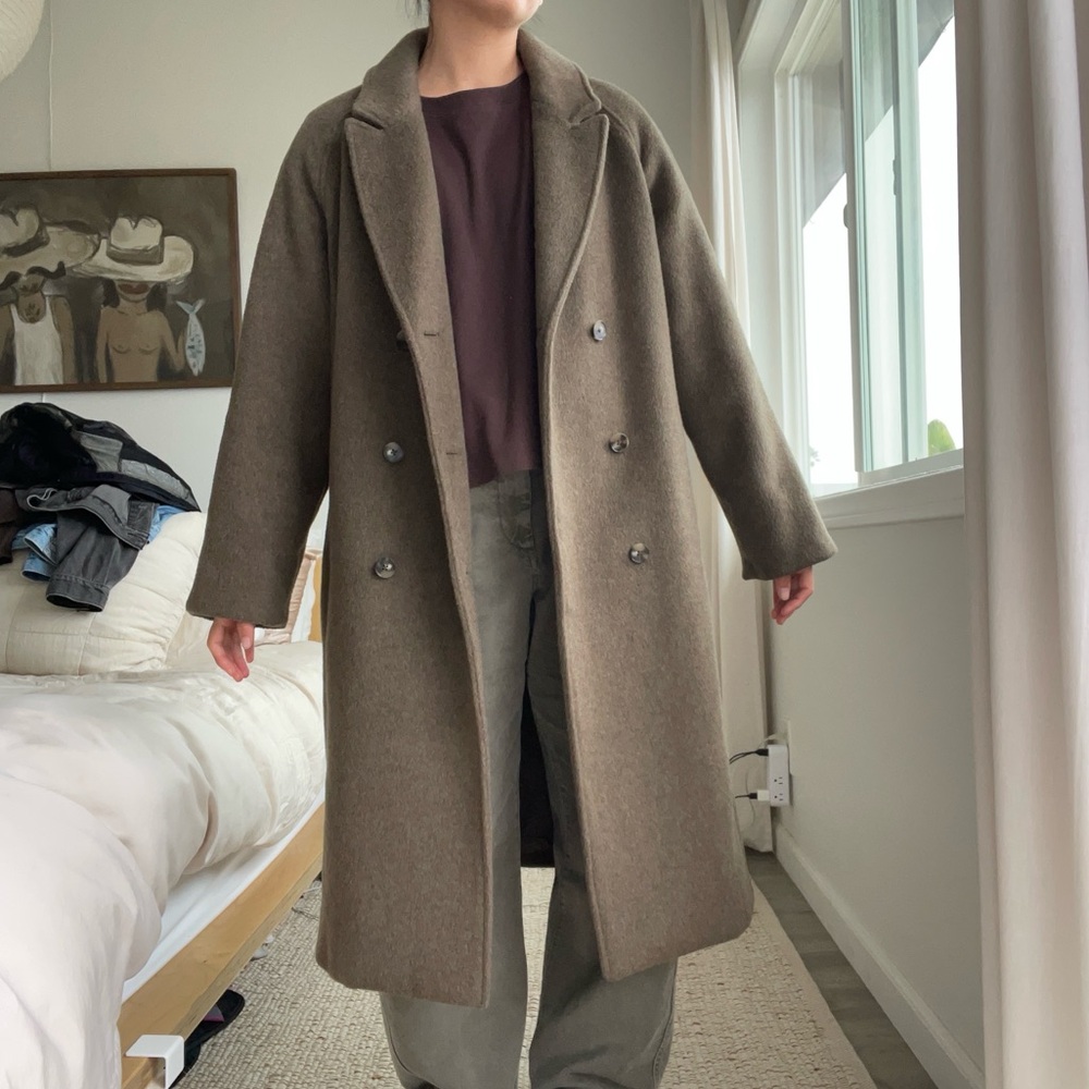 oak and fort wool coat